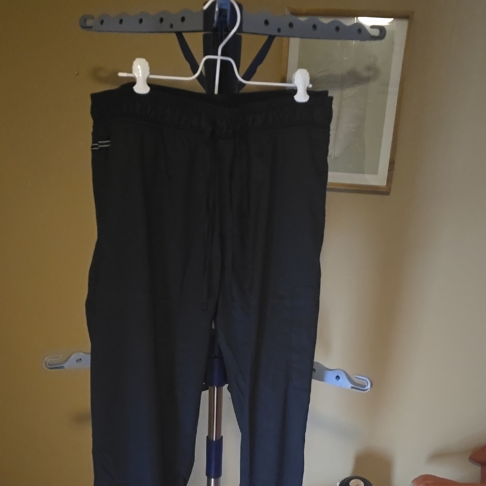 Cherokee Womens Black Drawstring Jogger Pants
